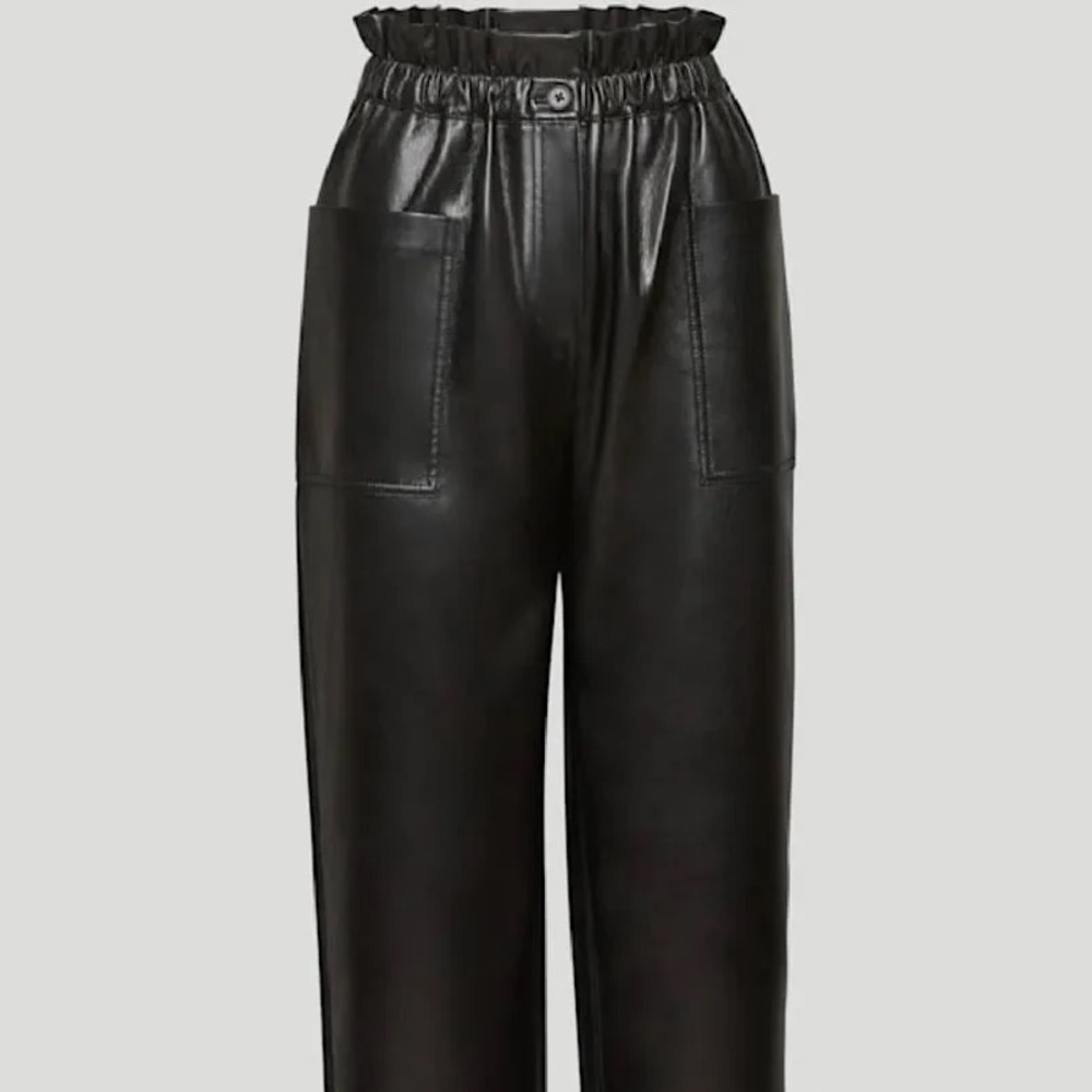 Wilfred Caroline Faux Leather Paperbag Pant